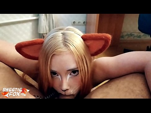 ❤️ Nilunok ni Kitsune ang titi at cum sa kanyang bibig ❤❌ super porn sa amin ❌️❤